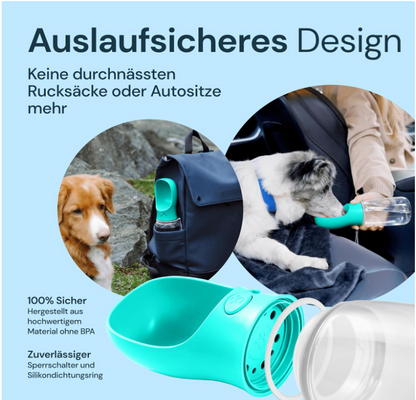 PetSplash - Tragbare Hundetrinkflasche