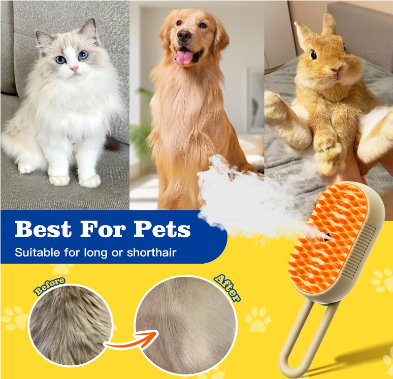 FluffFresh - Electric Pet Brush