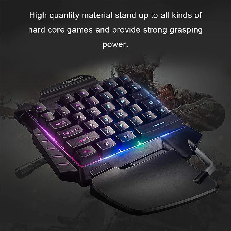 RGB-Einhand-Mini-Gaming-Tastatur