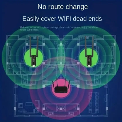 1200M Dualband-WLAN-Signalverstärker