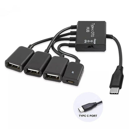 4-in-1 USB-C Multiport-Hub-Adapter